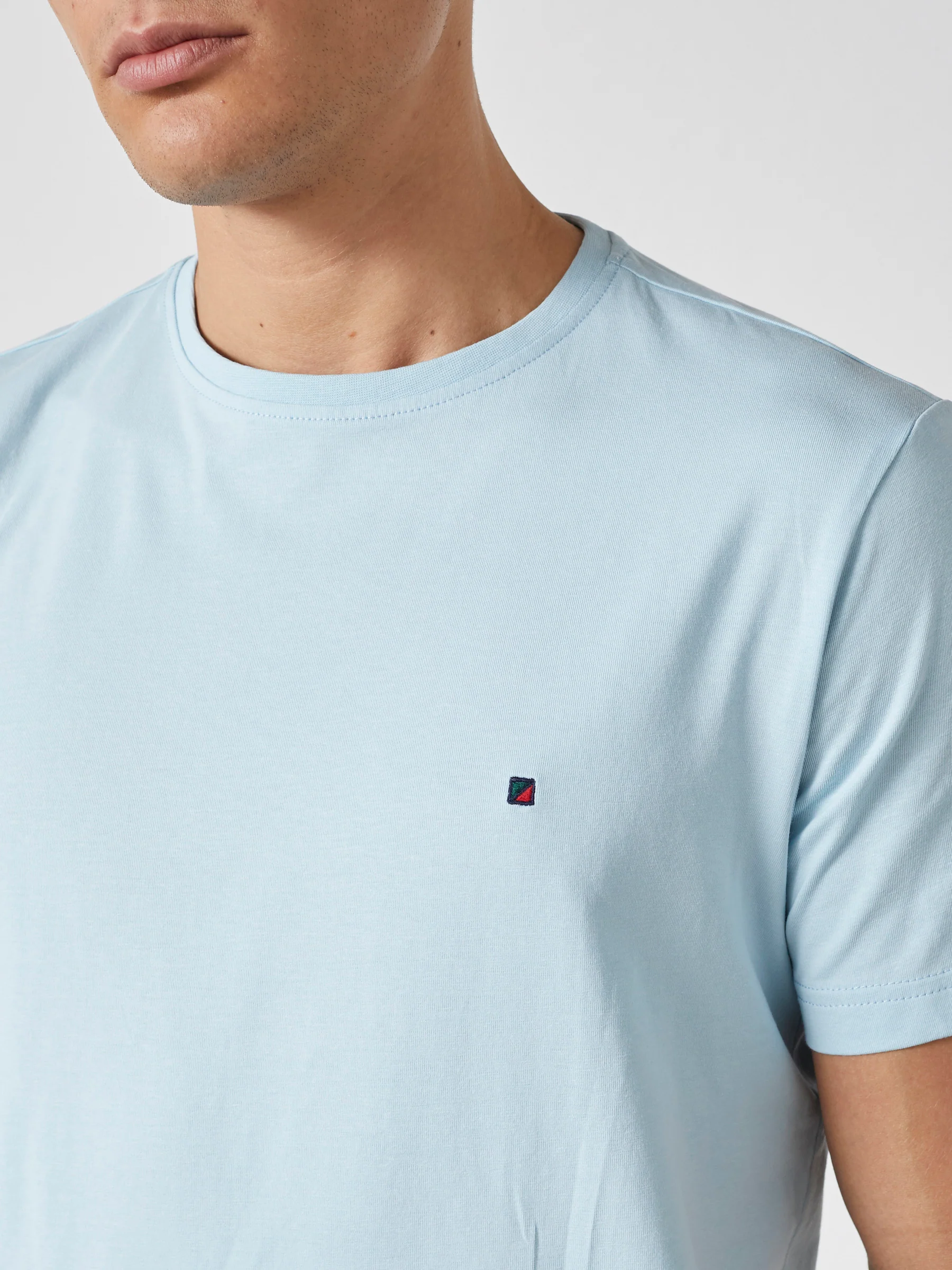 CHRIS T-SHIRT SS - Blue Pastel - Image 4