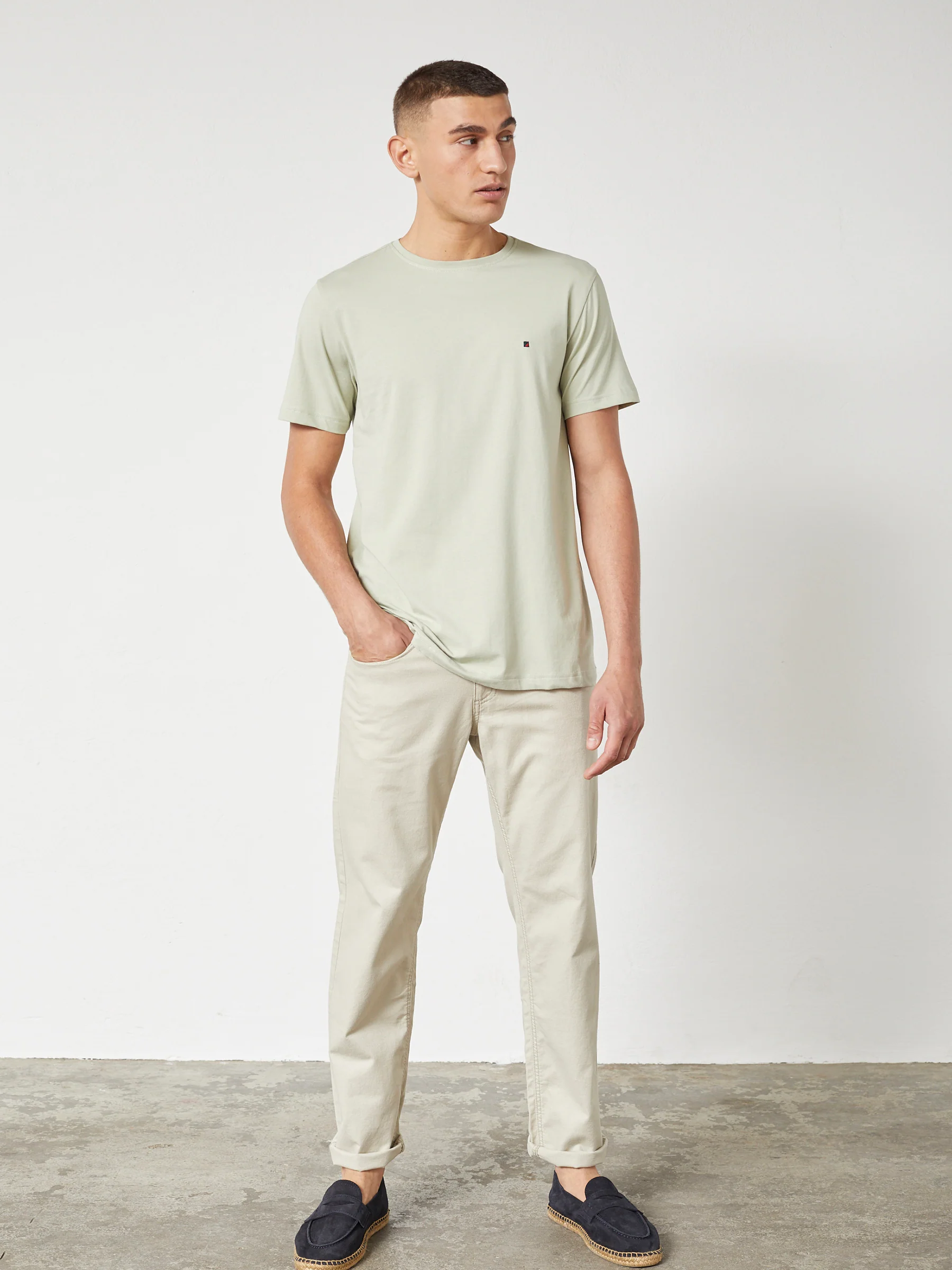 CHRIS T-SHIRT SS - Green Pastel - Image 3