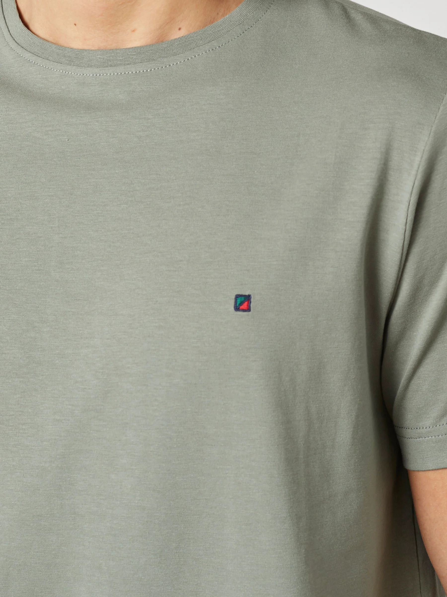 CHRIS T-SHIRT SS - Olive Green - Image 4