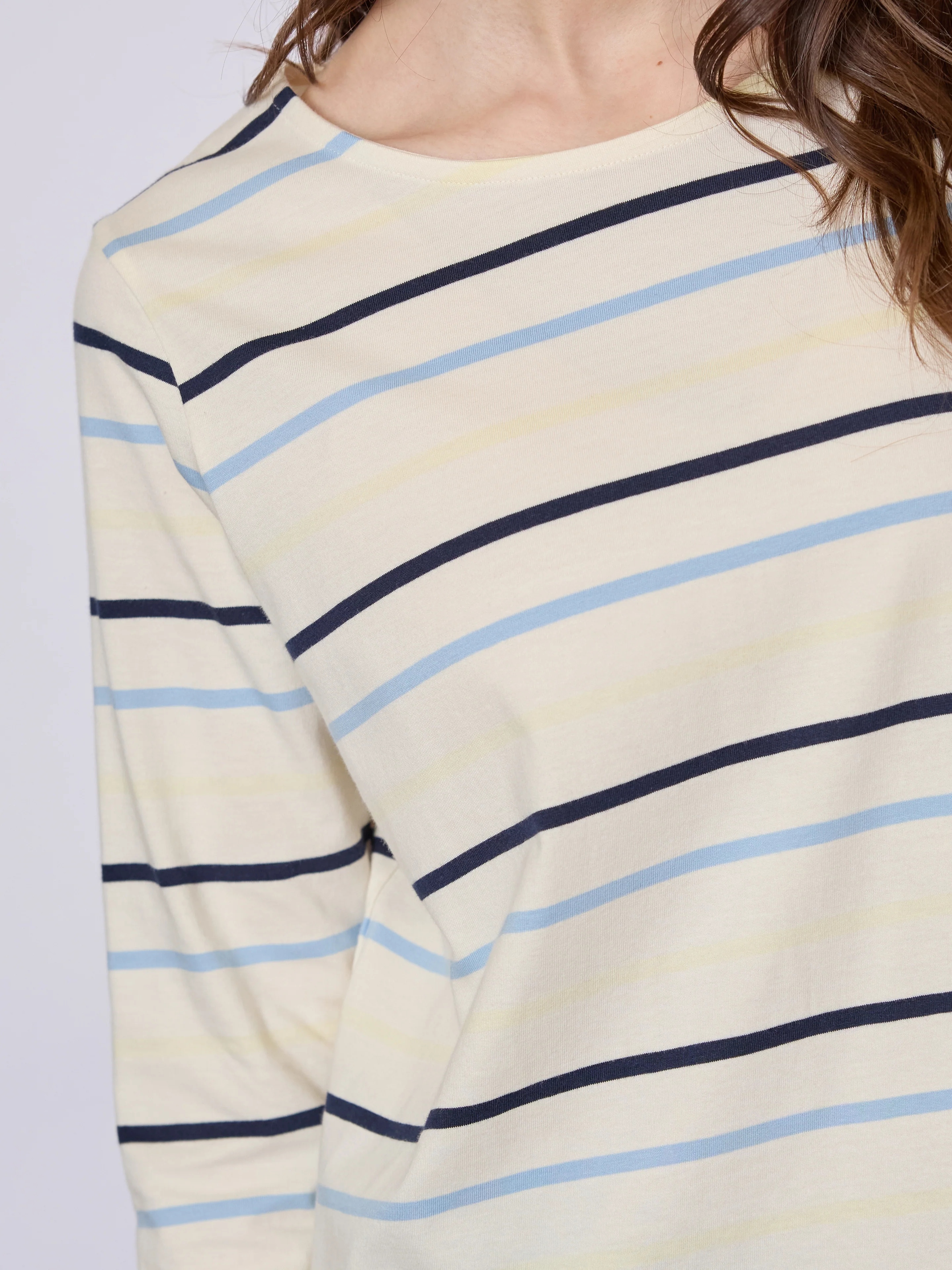 Croco T-shirt - Blue Stripe - Image 4