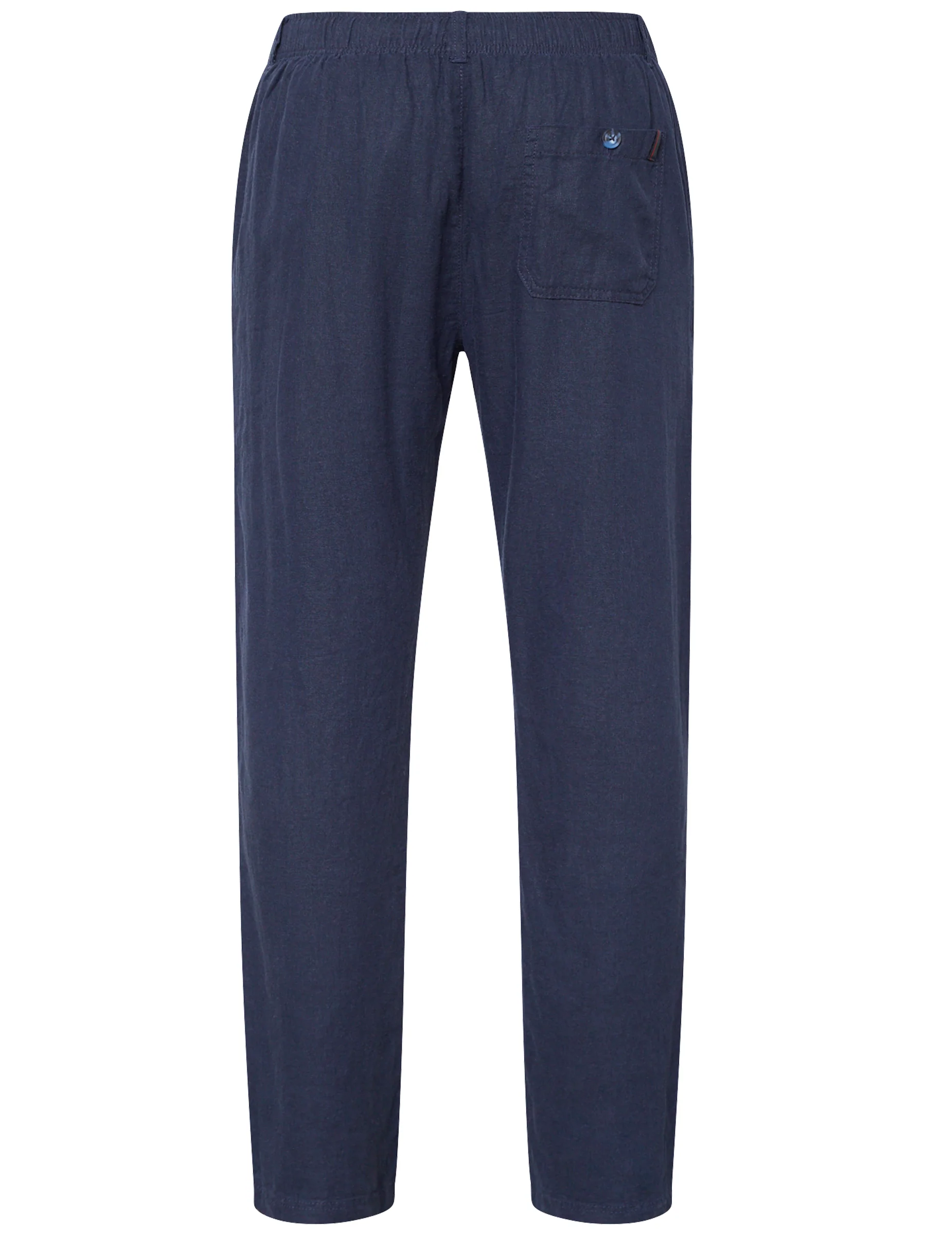 MARCUS LINEN PANTS - NAVY - Image 5