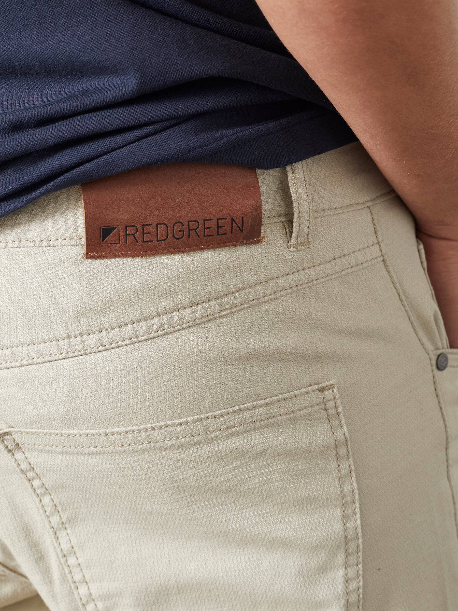MARK 5-POCKET PANTS - Light Sand - Image 4