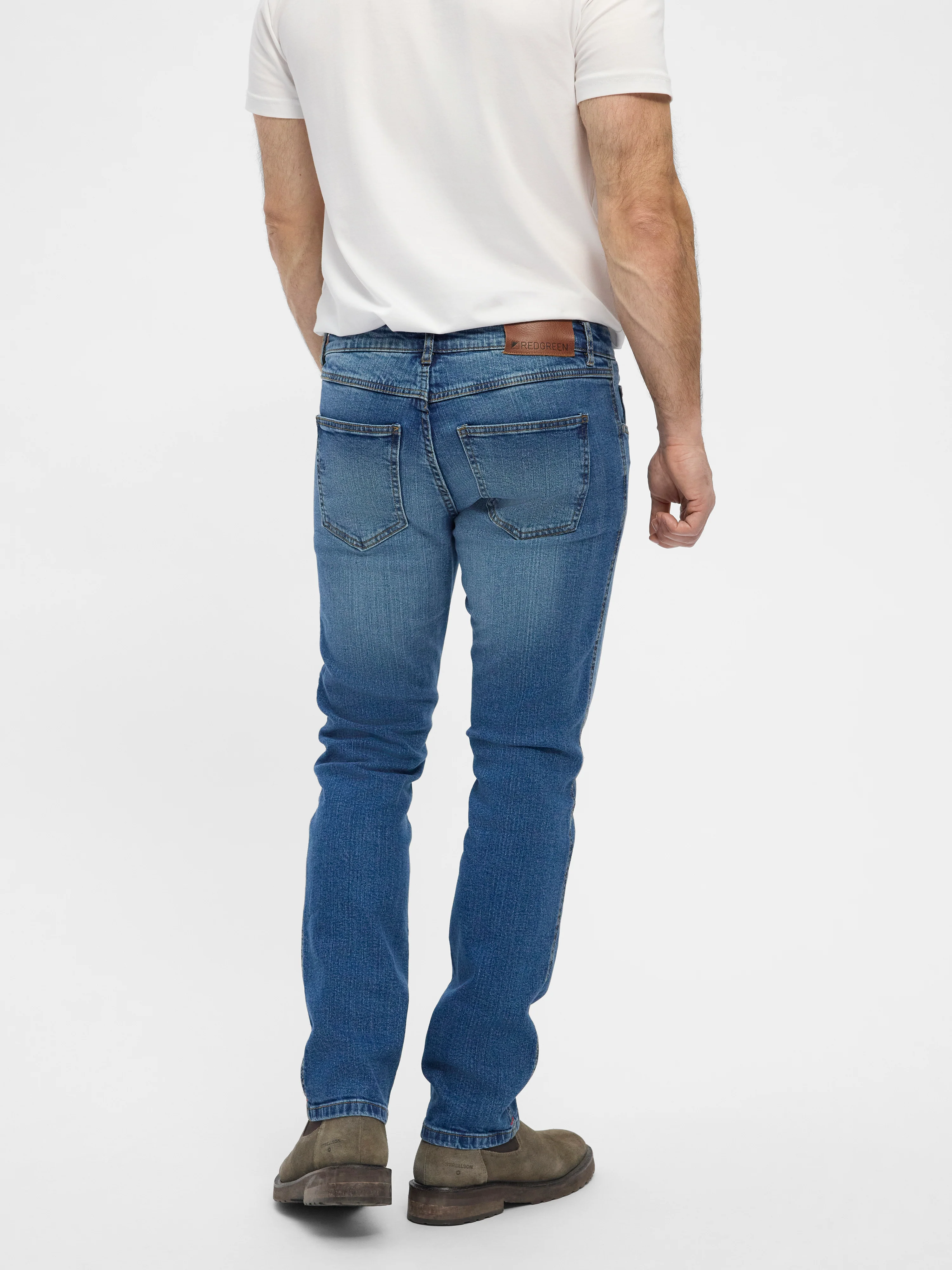 Mike jeans - Mid Denim light color - Image 3