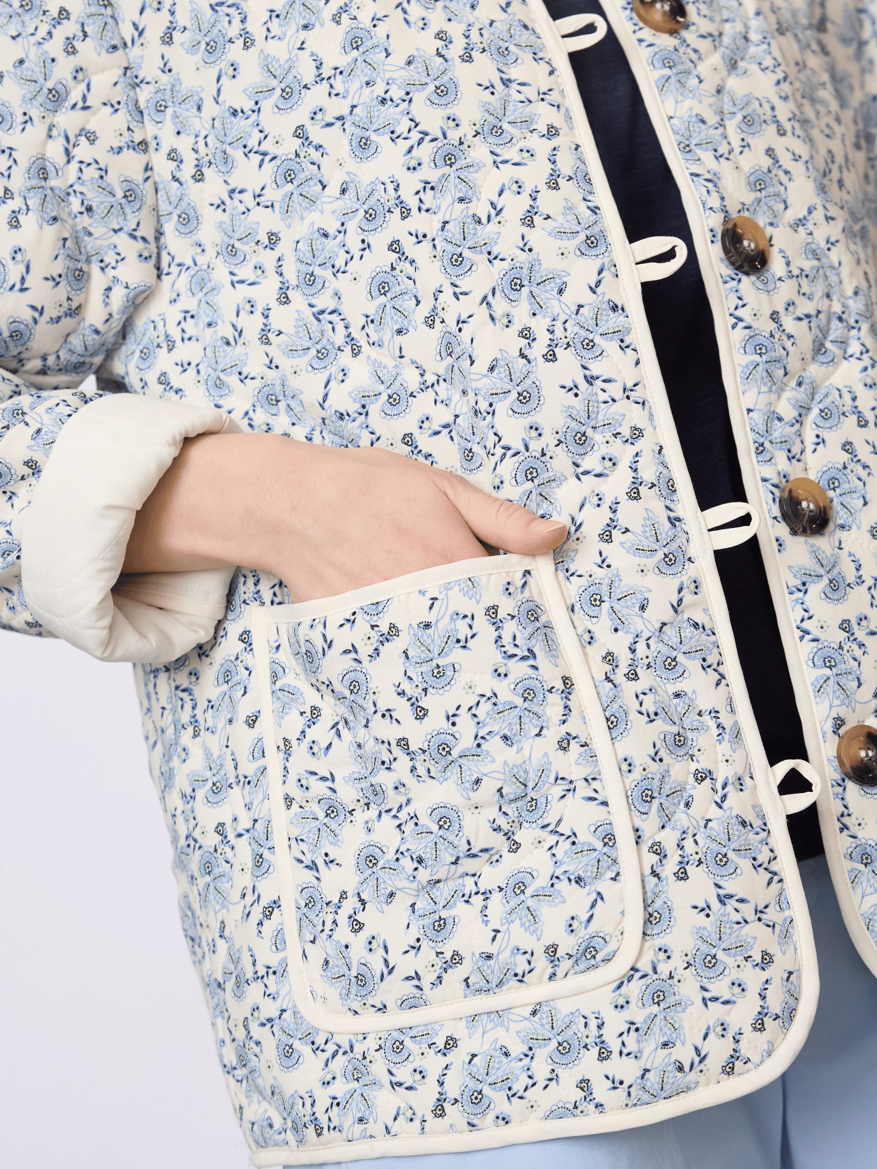 Sanna - Blue Pattern - Image 4